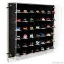 Atlantic Vetrina display box Espositore - Pre 42 Cars 1/64 Lungh.lenght Cm 61.0 X Largh.width Cm 12.0 X Alt.height Cm 47.0 (altezza Utile Tra I Ripiani Cm 8.0 Inner Height Among Shelves) 1:64 Plastic Display