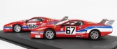 Najlepší model Ferrari Set 2x 512bb Lm Team Jms Pozzi Racing N 67 24h Daytona 1979 C.b.lena - M.leclere - J.c.andruet + 512bb Lm Team N.a.r.t. N 68 24h Daytona 1979 B.tullis - J.p.delaunay - P.bedard 1:43 Red
