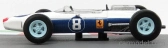 Edicola Ferrari F1 512 Team N.a.r.t. N 8 Mexico Gp 1964 Lorenzo Bandini 1:43 Biela modrá