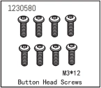 Button Head Screw M3*12 (8)