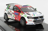 Ixo-models Volkswagen Polo Gti R5 Team Bauhaus N 47 Rally Finland 2019 E.lindholm - M.korhonen 1:43 Biela červená zelená