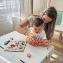 2Kids Toys Balanční puzzle Farma 2 v 1