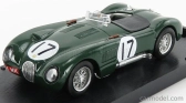 Brumm Jaguar C-type 3.4l S6 Team Jaguar Cars Ltd N 17 1:43, zelená