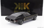 Kk-scale Ford usa Mustang Gt Fastback Coupe 1968 1:18 Black