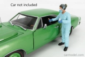 American diorama Figures Man - Hazmat Crew Figure Ii 1:18 Světle Modrá