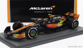 Spark-model Mclaren F1 Mcl60 Team Mclaren N 4 5th Abu Dhabi Gp 2023 Lando Norris 1:43 Orange Blue Black