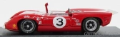 Najlepší model Lola T70 Mk2 Spider N 3 Víťaz Can-am St Jovite 1966 J.surtees 1:43 Červená
