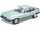 Bburago Plus Ford Capri 1982 1:24 svetlozelená