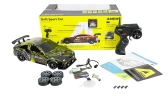 Drift Sport RC Car GTR 4WD 1:16 RTR s dymom a LED osvetlením žlté