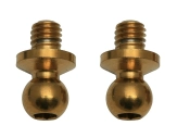 Factory Team TiN 3.25 mm kulové čepy, nízký krček, 2 ks.