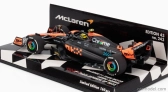 Minichamps Mclaren F1  Mcl60 Team Mclaren N 4 2nd Japan Gp 2023 Lando Norris 1:43 Bílá Oranžová Černá