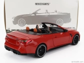 Minichamps BMW radu 4 M4 (g83) Cabriolet 2020 1:18 červená