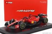 Bburago Ferrari F1 Sf-23 Team Scuderia Ferrari N 16 1:43, červená