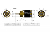 AXI 2220/16 V2 LONG striedavý motor