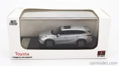 LCD model Toyota Highlander 2022 1:64 strieborná