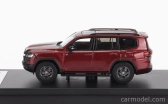 Lcd-model Toyota Land Cruiser Lc300-gr Sport 2022 1:64 Red
