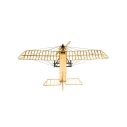 3D puzzle Fokker EIII 1:23 laser cut stavebnica 410 mm