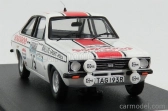 Trofeu Ford england Escort Mkii N 75 Rac Rally 1977 M.jackson - S.howard 1:43 Bílá Červená