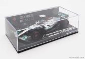 Minichamps Mercedes gp F1 W13e Team Mercedes-amg Petronas F1 N 63 (prvé víťazstvo v F1) Víťaz Brazilian Gp 2022 George Russell 1:43 Silver Green