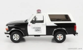 Greenlight Ford usa Bronco Oklahoma Highway Patrol Police 1996 1:18 Černá Bílá