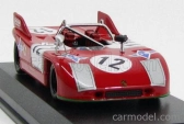 Najlepší model Porsche 908/3 N 12 Spa 1974 Torredemer - Pla 1:43 Red