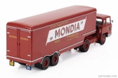 Edicola Bernard Tda180 Truck Demenagements Mondia Transports 1960 - bez karty Box 1:43 Red