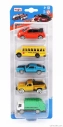 Maisto Volkswagen Set Assortment 5 Cars Pieces 1:64 rôzne