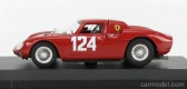 Najlepší model Ferrari 250lm Coupe N 124 Winner Mugello Gp 1965 M.casoni - G.nicodemi 1:43 Red