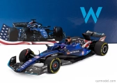 Minichamps Williams F1 Fw45 Team Williams Racing Gulf N 23 Austin Usa Gp 2023 Alexander Albon 1:18 Modrá čierna