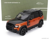 Takmer skutočný Land rover New Defender 110 2020 1:18 Orange Black
