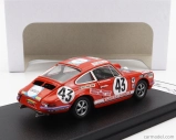Trofeu Porsche 911 Coupe N 43 24h Le Mans 1971 Jean Pierre Bodin - Gilbert Courthiade 1:43 Red