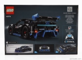 Lego Porsche Lego Technic - 718 Cayman Gt4 E-performance N 0 Racing 2022 1:12 Matná čierna svetlo modrá
