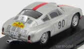 Best-model Porsche 1600gs Abarth N 90 Tour De Corse 1961 1:43 Silver Red