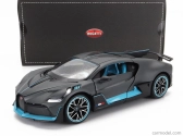 Rastar Bugatti Divo 2018 1:24 sivá svetlomodrá