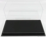 Atlantic Vetrina display box Molhouse Base In Pelle Nera - Leather Base Black - Lungh.lenght Cm 32.5 X Largh.width Cm 16.5 X Alt.height Cm 12.5 (altezza Interna 10.6 Cm ) 1:18 Plastový Displej
