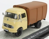 Premium classixxs Mercedes benz L319 Truck Trasporto Bestiame 1955 - Livestock Transporter 1:43 Béžově Hnědá
