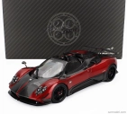 Almost-real Pagani Zonda 5 Cinque Roadster 2009 1:18 Červený Černý Uhlík