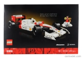 Lego Mclaren F1 Mp4/4 N 12 Ayrton Senna 1988 Majster sveta - 693 Pezzi - 693 ks 1:14 červená biela