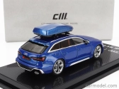 Cm-models Audi A6 Rs6 Avant C8 Sw Station Wagon 2021 1:64 Blue