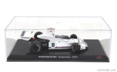 Edicola Brabham F1 Bt44b Team Martini Racing N 8 Season 1975 Carlos Pace - Con Vetrina - s vitrínou 1:24 biela