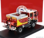 Alerte Renault D14 4x4 Tanker Truck Gimaex Ccfm 4000 Sapeurs Pompiers Securite Civile 2013 1:43 Červená Žlutá