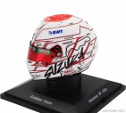 Spark-model Bell helmet F1  Casco Helmet Renault A523 Team Bwt Alpine N 31 Japan Gp 2023 Esteban Ocon 1:5 Bílá