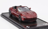 Bbr-models Ferrari Roma Spider Open 2020 1:43 Rosso Magma - Red Met