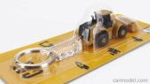 Dm-models Caterpillar Portachiavi - Keyring Cat950m Ruspa Gommata - Scraper Tractor Wheel Loader - Cm.5 1:100 Žlutá Černá