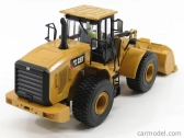 Dm-models Caterpillar Cat950gc Ruspa Gommata - Scraper Tractor Wheel Loader 1:50 Žlutá Černá