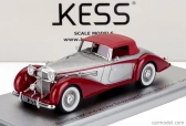 Kess-model Bentley Mkvi Drophead Ch.b122da Coupe Cabriolet Closed 1949 1:43 Silver Red