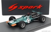 Spark-model BRM F1  139 N 12 Italy Gp 1969 Jackie Oliver 1:43 Zelená Žlutá