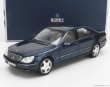 Norev Mercedes Benz S-class S55 Amg (w220) 2000 1:18 Blue Met