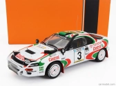 Ixo-models Toyota Celica Gt4 Turbo 4wd St185 Team Castrol N 3 3rd Rally Safari 1993 Ian Duncan - Ian Munro 1:18 Biela červená zelená