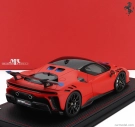 Mr-models Ferrari Sf90 Xx Stradale Spider 2024 - Con Vetrina - With Showcase 1:18 Rosso Le Mans - Matná Červená Modrá Černá